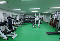 헬스장 전경