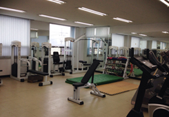 헬스장 전경
