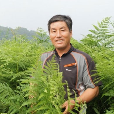 고사리랜드 농민 사진