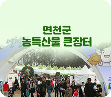 연천군 농특산물 큰장터